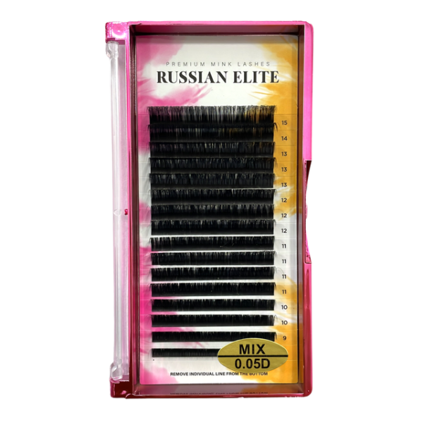 Pestañas Russian Elite mix 0.05D