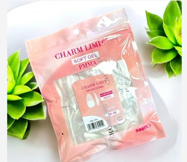 Tips charm limit almendra pre limados 500pcs