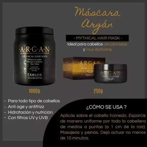 Máscara Argán 270grs 2