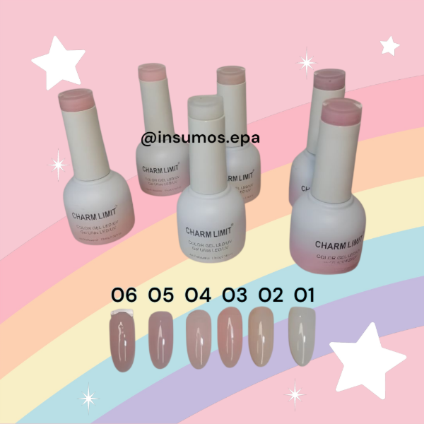 Esmaltes Charm limit (elegir colores o serie 1)