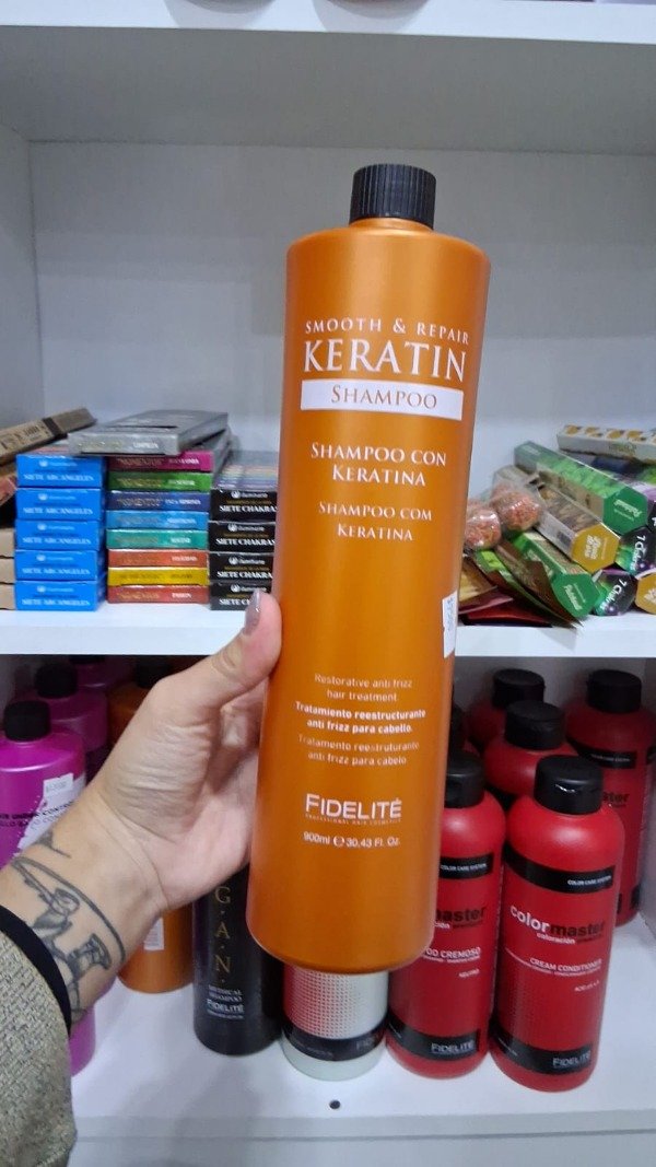 Shampoo keratina 900ml