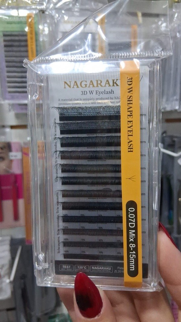 Pestaña Nagaraku 3D 0.07D mix