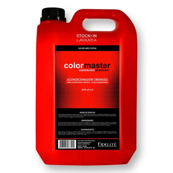 Acondicionador cremoso COLORMASTER 5L