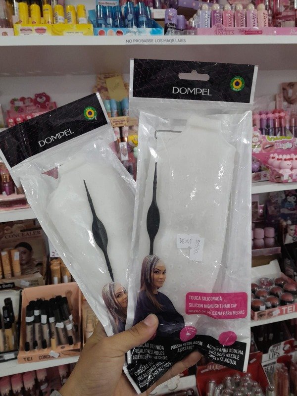 Gorros para mechas de silicona DOMPEL
