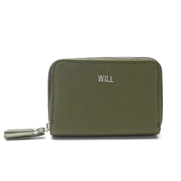 Billetera pockets Will color verde musgo