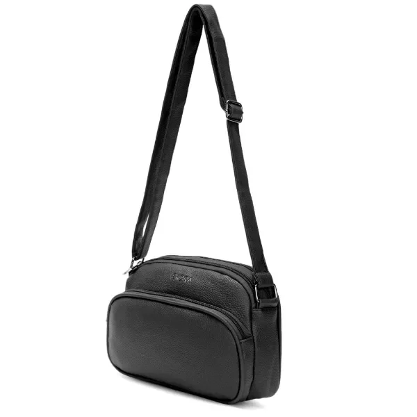 Bandolera Rif// NEGRO / 3 cierres  cod: 39869 2