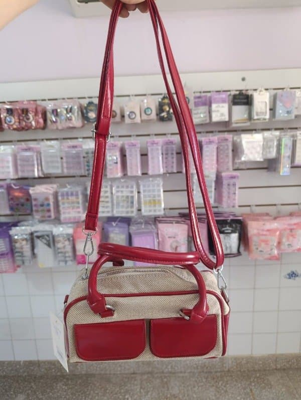 Cartera bags con correa YF-F25623 roja 2