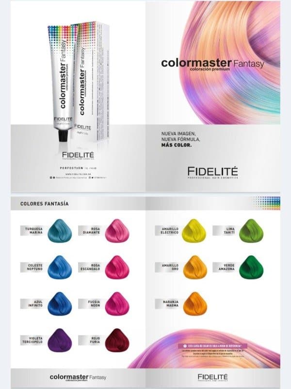Tinturas color fantasía color máster
