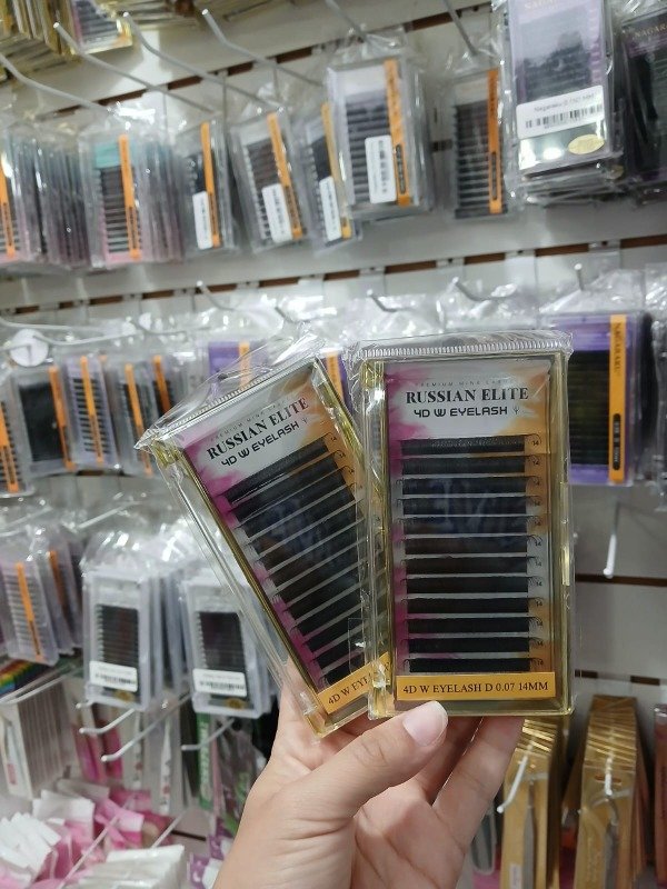 Pestañas pestañas tecnológicas 4D 0.07 14MM RUSSIAN ELITE