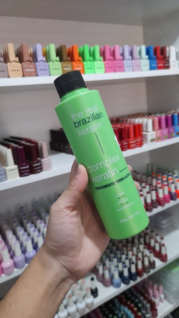 Alisado con keratina THE REAL BRAZILIAN KERATIN 250G