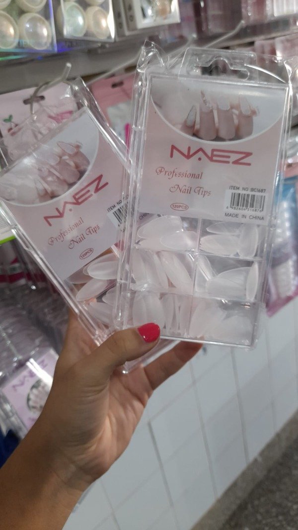 Tips almendras regular 120pcs NAEZ