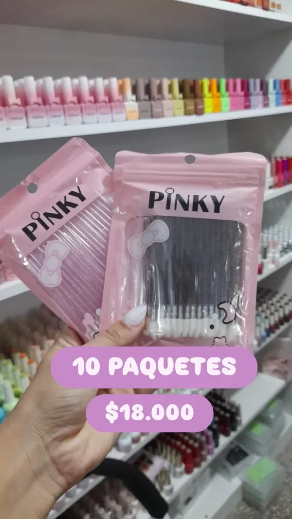 Macrohisopos Pinky x 10 paquetes