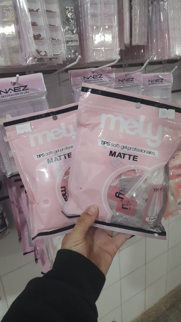 Tips coffin MELY MATTE 504pcs