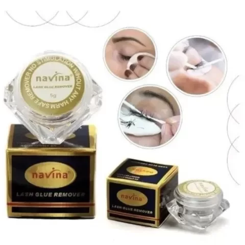 Removedor de pestañas Navina (caja dorada)