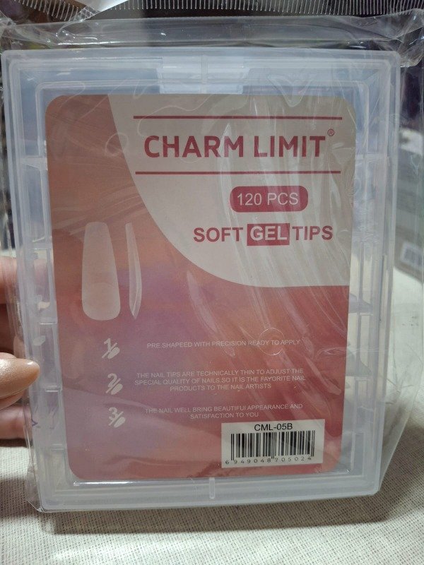 Tips Charm limit Coffin 120PCS