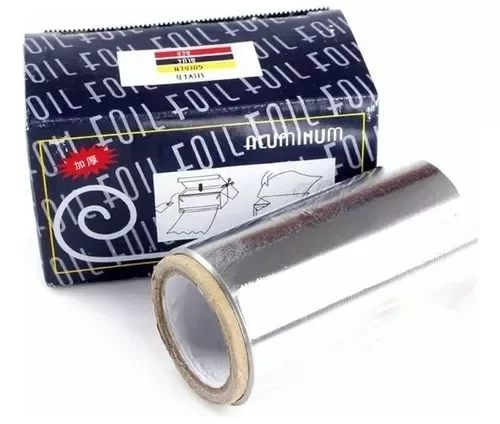 Papel aluminio uñas
