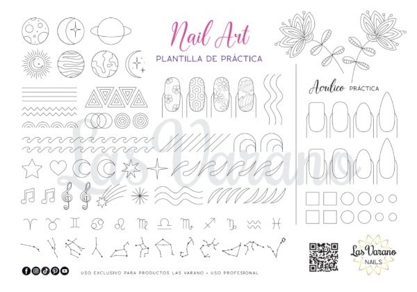 Plantilla NAIL ART