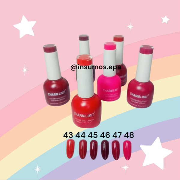 Esmaltes Charm limit (elegir colores o serie 7)