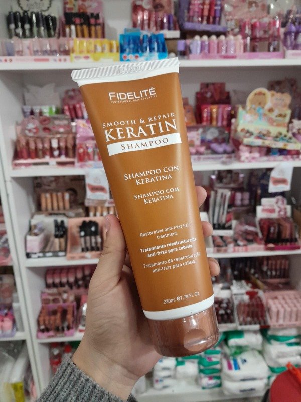 Shampoo con Keratina 230ml Fidelité