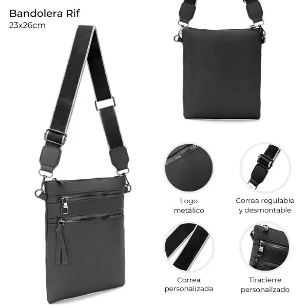 Bandolera RIF NEGRO