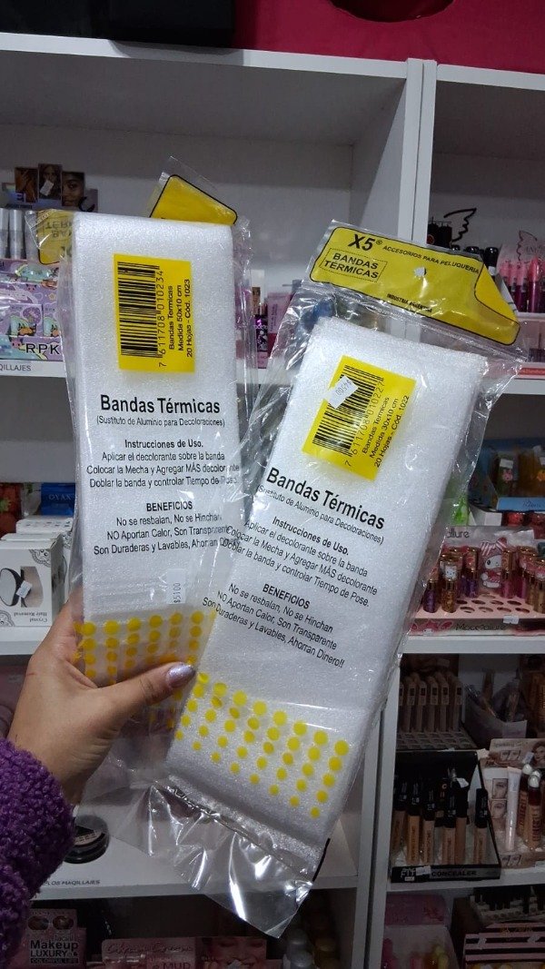 Bandas térmicas x5