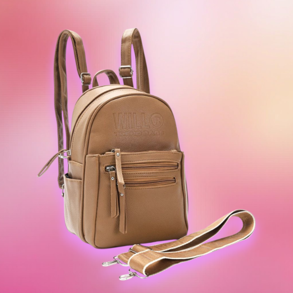 Mochila Will 2 marrón claro
