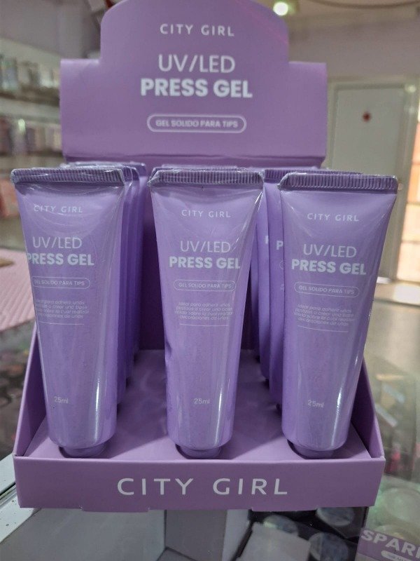 Press gel sólido City girls