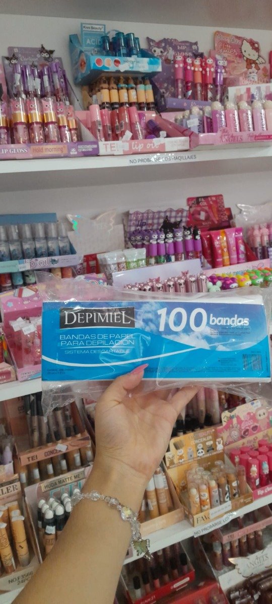 Bandas depilatoria x100