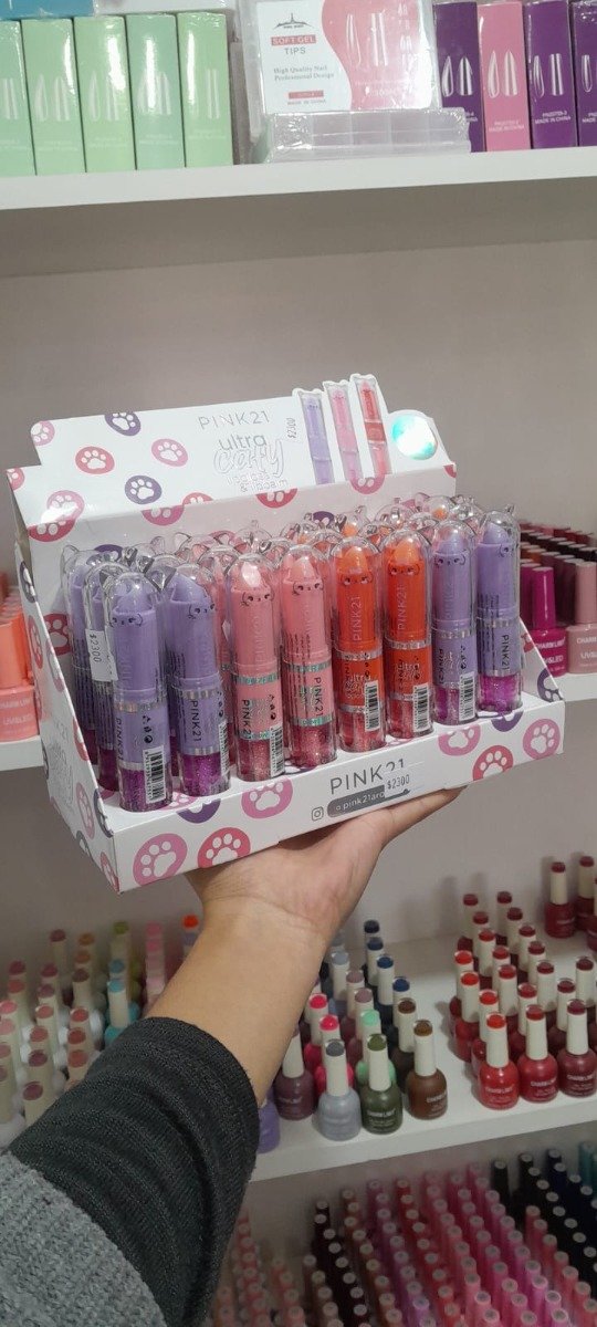 Lip gloss gatito Pink 21