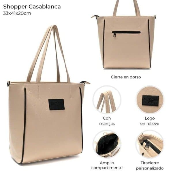 Bolso Shopper Casablanca//Cod:40365