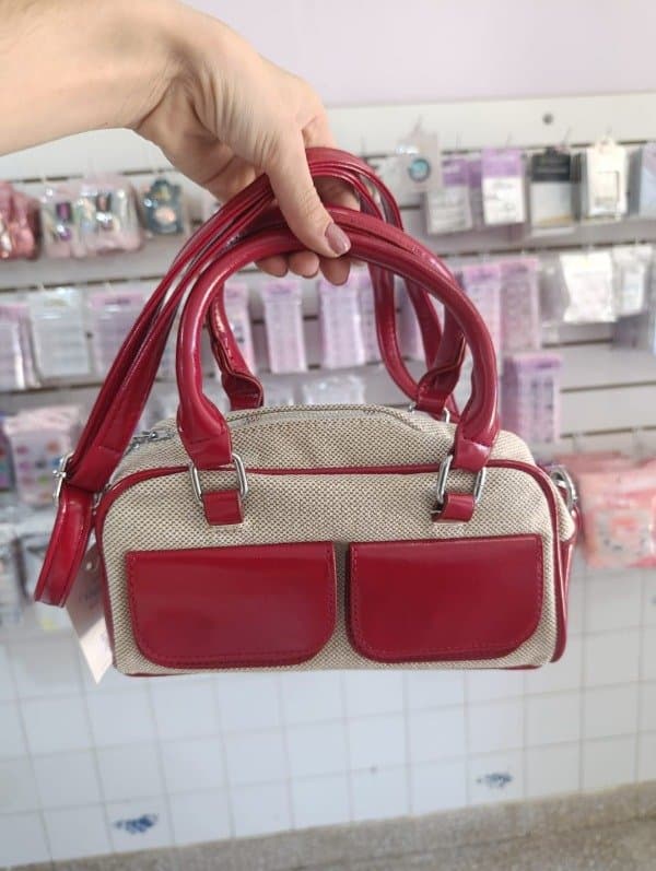 Cartera bags con correa YF-F25623 roja