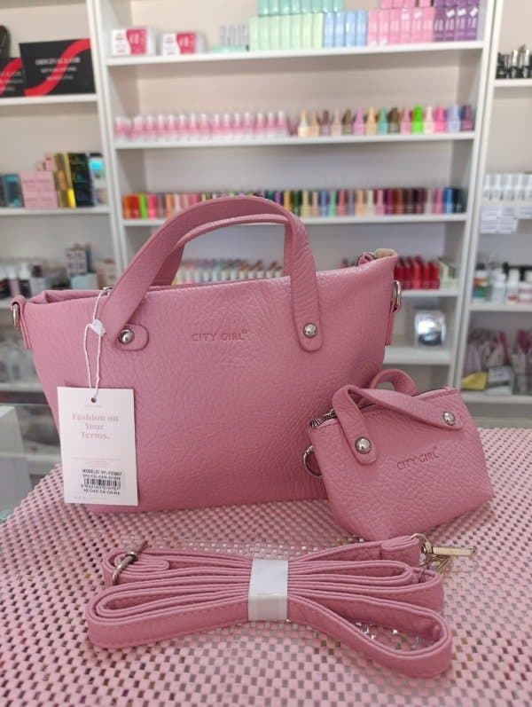 Cartera city girl YF-F25607 mini rosas