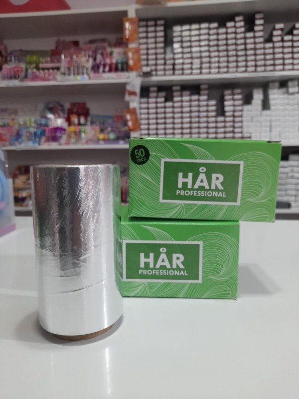 Papel aluminio para mechas