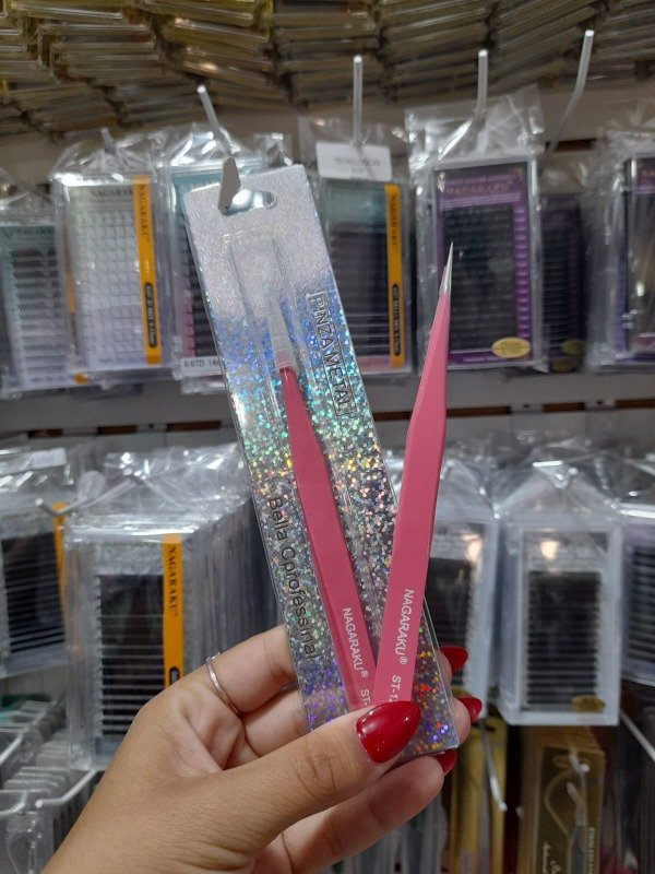 Pinza recta rosa NAGARAKU