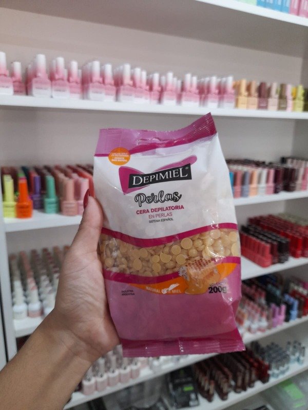 Cera depilatoria en perla de MIEL 200g DEPIMIEL