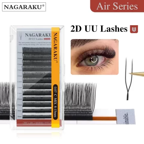 Pestañas 2D UU NAGARAKU
