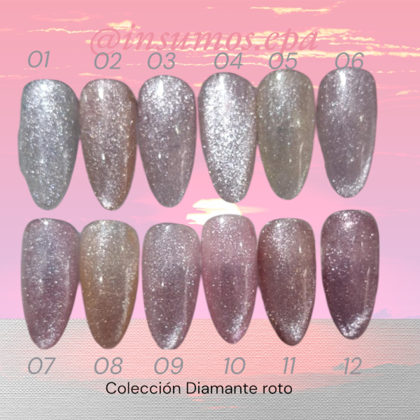 Ojo de gato colección Diamante roto