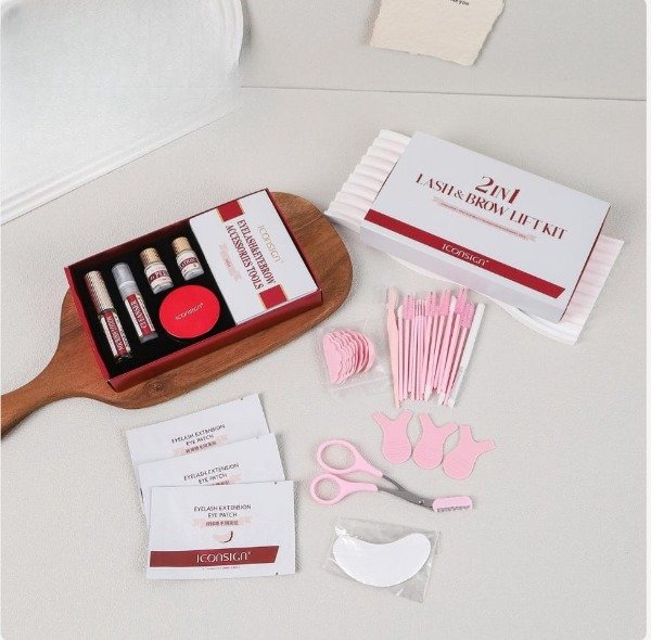 Kit de lifting para cejas y pestañas 2 en 1 ICONSIGN