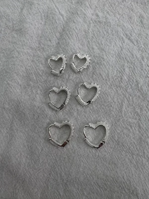 631C argolla corazón EL PAR