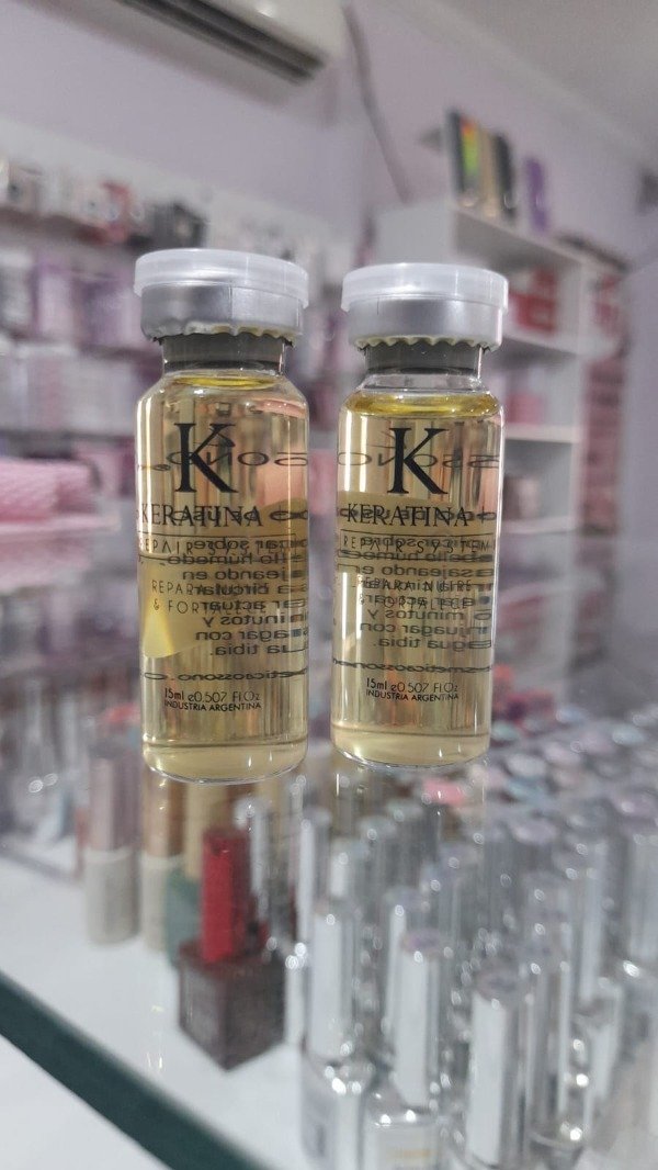 Ampollitas con KERATINA
