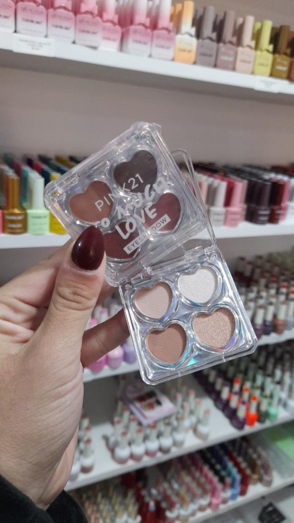 Mini sombras corazón Tono04 PINK21