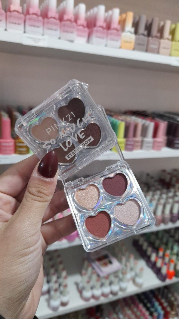 Mini sombras corazón Tono02 PINK21