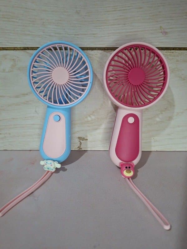 Ventiladores de mano con pin